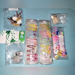 Lot of New Girls Hair Accessories